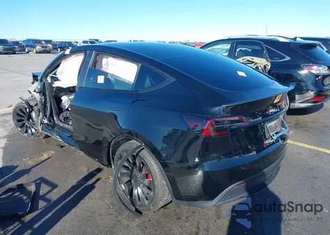 2022 Tesla Model Y Performance Dual Motor All-Wheel Drive from USA, damaged, VIN 7SAYGDEF1NF501946
